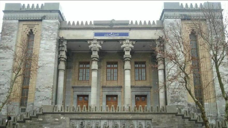 Sede de la Cancillería de Irán en Teherán, la capital.