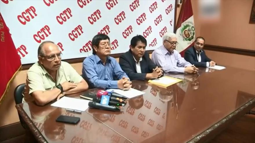 El mayor sindicato de Perú exige la renuncia de Boluarte | HISPANTV