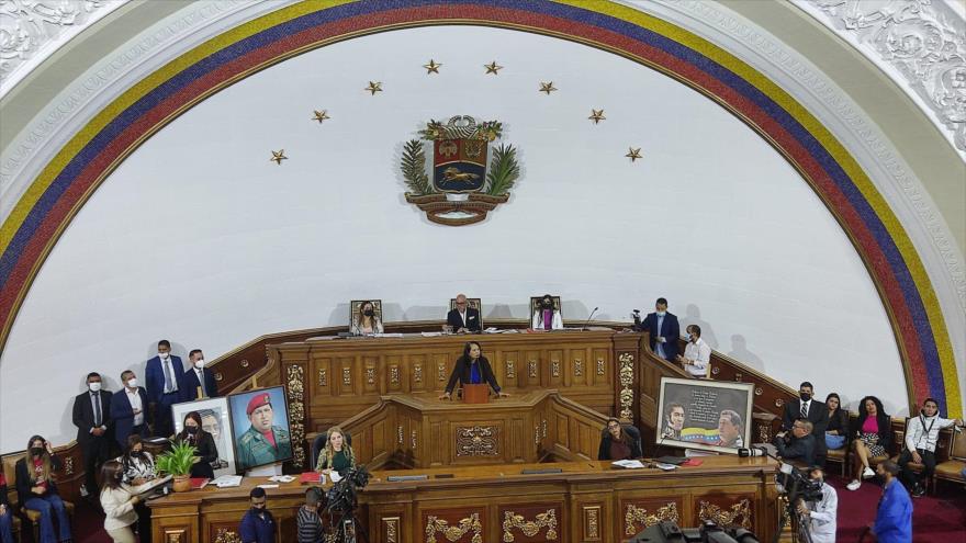 Sesión extraordinaria de la Asamblea Nacional de Venezuela, Caracas, capital venezolana, 16 de diciembre de 2022.