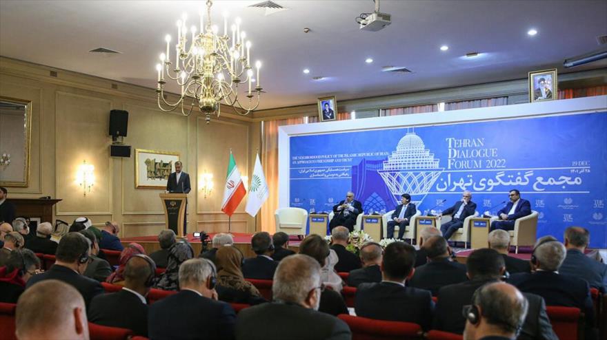 Arranca el 3.º Foro de Diálogo de Teherán, la capital de Irán, 19 de diciembre de 2022. (Foto: IRNA)