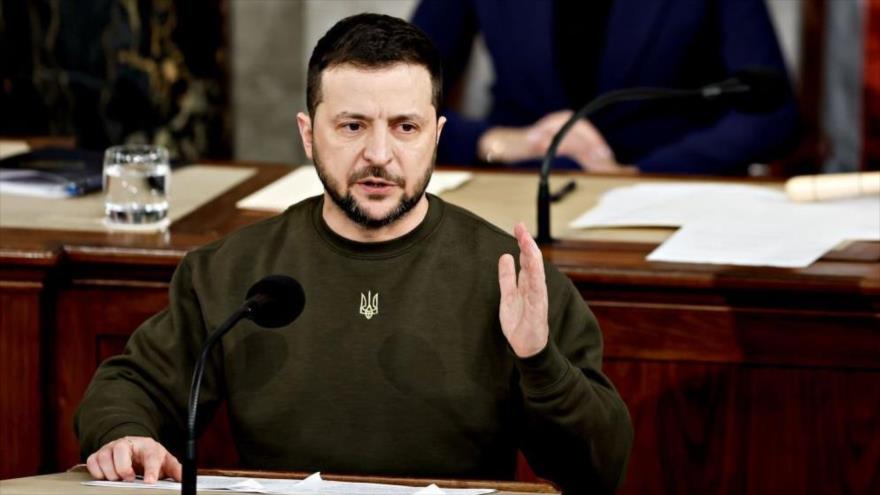 Vídeo: Congreso de EEUU responde con risas a comentarios de Zelenski