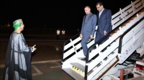 Canciller de Irán con mensaje del presidente Raisi viaja a Omán