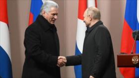 Díaz-Canel y Putin destacan cooperación “estratégica” Cuba-Rusia