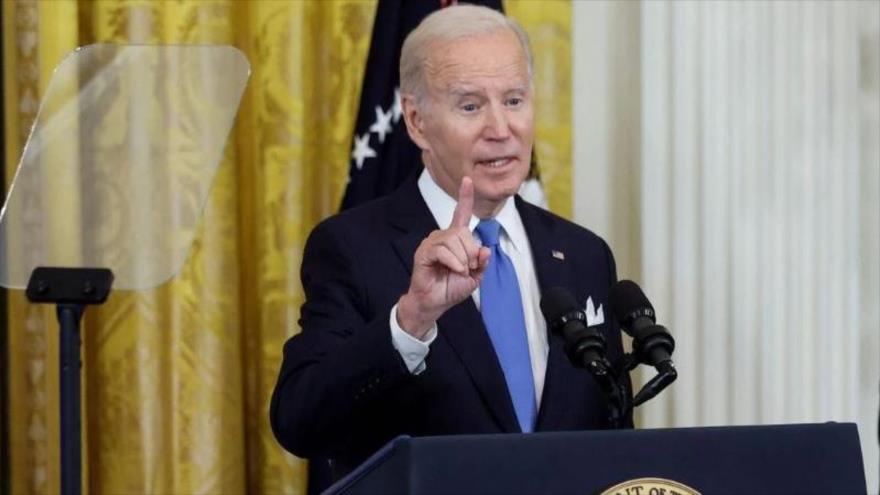 El presidente de Estados Unidos, Joe Biden, durante un acto en la Casa Blanca, Washington, 30 de septiembre de 2022. (Foto: Reuters)