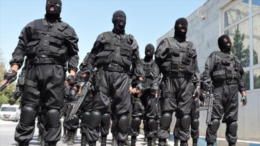 Fuerzas de seguridad de Irán durante una misión. 