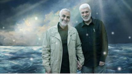 La icónica amistad entre el general Soleimani y Abu Mahdi Al-Muhandis
