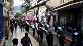 Continúan las protestas en Perú; víctimas aún no obtienen justicia
