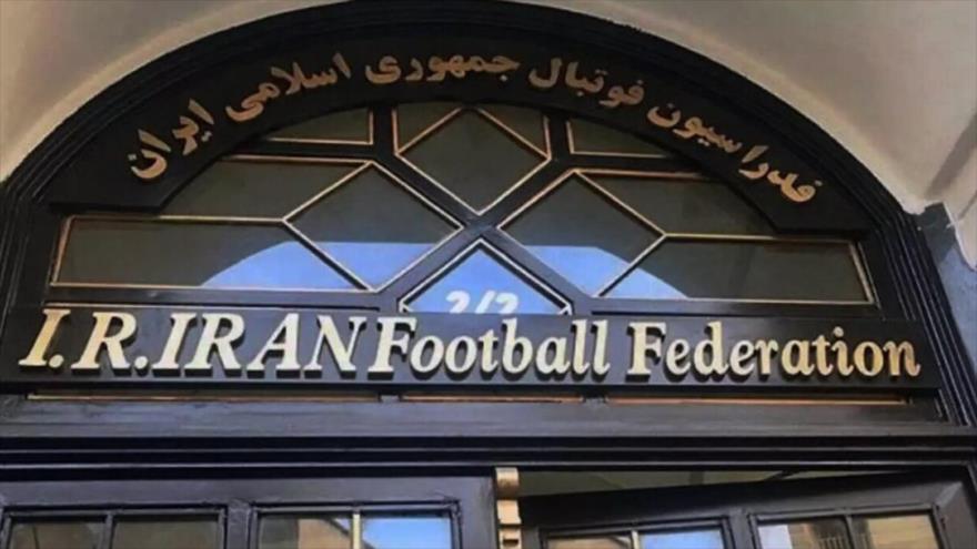 Edificio de la Federación de Fútbol de la República Islámica de Irán en Teherán, la capital. 