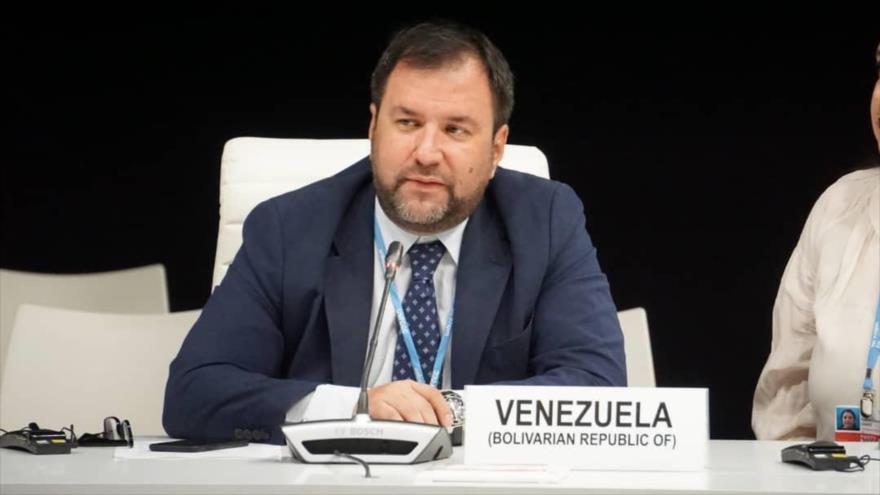 El canciller de Venezuela, Yván Gil.
