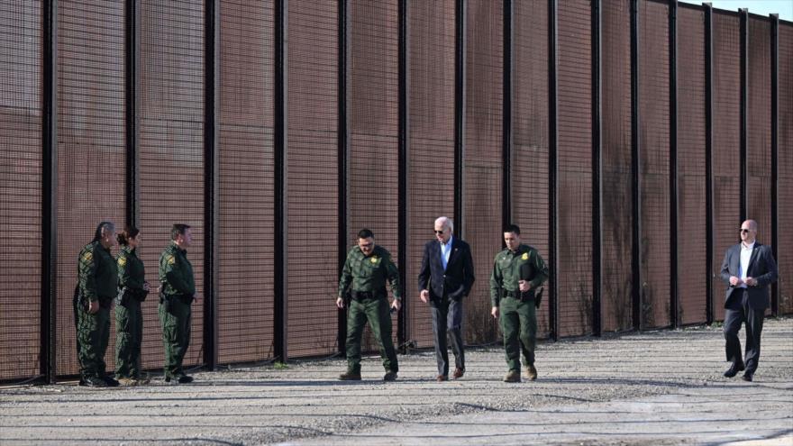 Biden visita la frontera con México en medio de crisis migratorio | HISPANTV