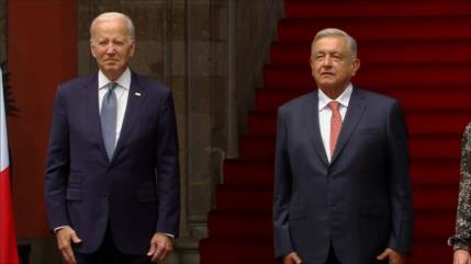 AMLO y Biden se reúnen en la Ciudad de México