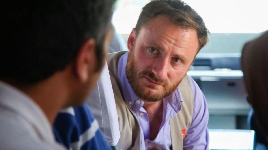 Ciudadano belga Olivier Vandecasteele condenado cárcel por espionaje contra Irán.