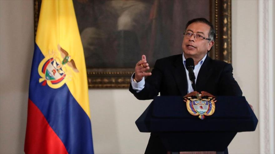 El presidente de Colombia, Gustavo Ptero.