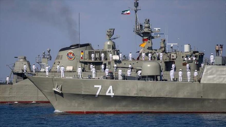 Fuerzas navales de Irán en maniobras, diciembre de 2019.