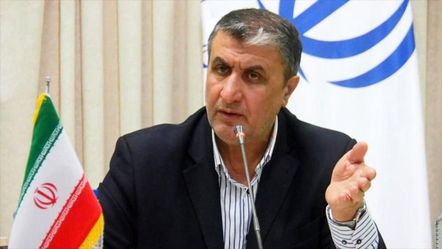 El jefe de la Organización de Energía Atómica de Irán (OEAI), Mohamad Eslami.