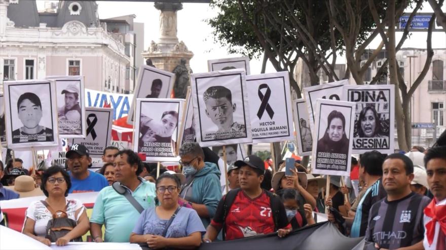 Lima se suma a las manifestaciones contra Boluarte