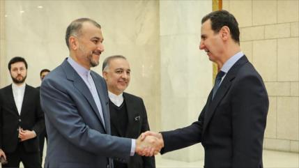 ‘Consolidación de lazos Irán-Siria redundará en bienestar de región’