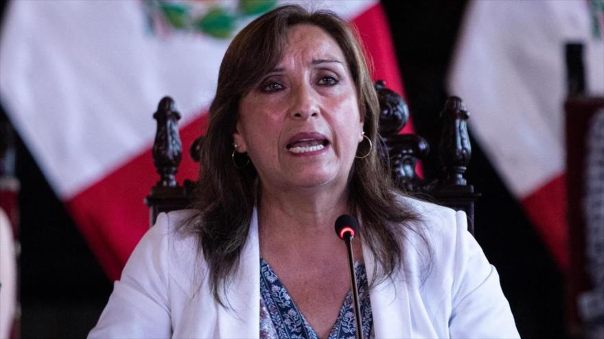 Presidenta peruana, Dina Boluarte.