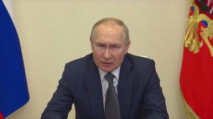 Putin: Dinámica de economía rusa en 2022 fue mejor que pronósticos