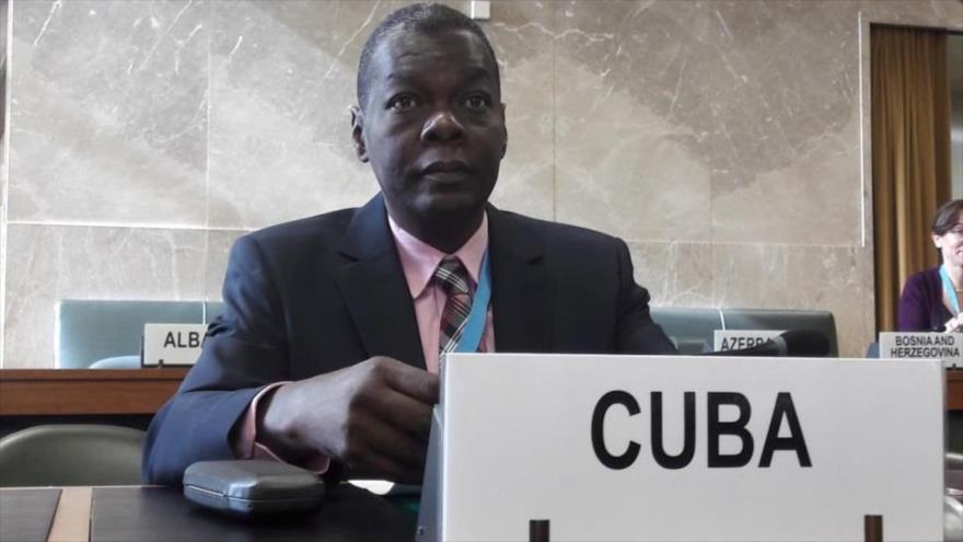 El representante permanente de Cuba ante la ONU, Pedro Luis Pedroso