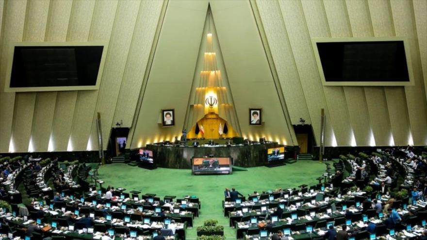 Una sesión del Parlamento de Irán.