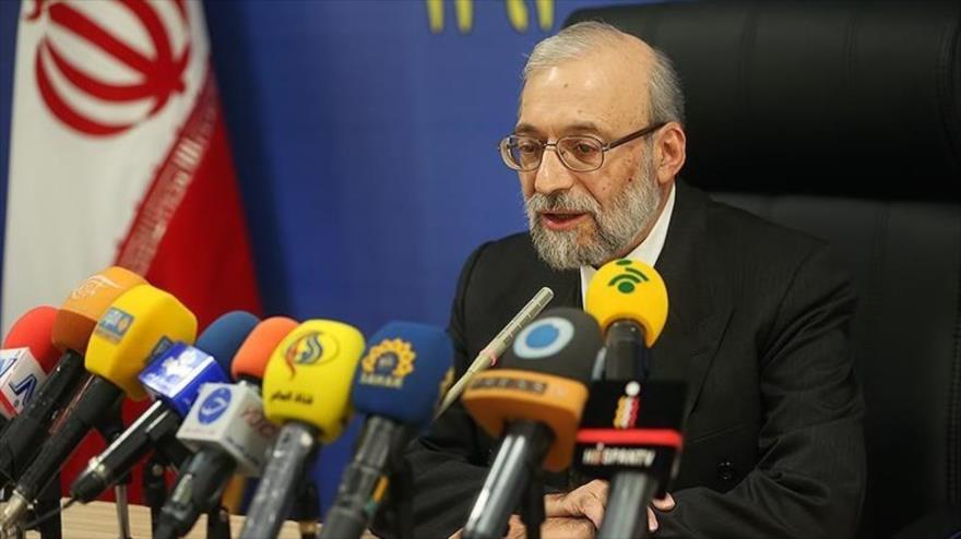 El presidente del Consejo de Derechos Humanos de Irán, Mohamad Yavad Lariyani.