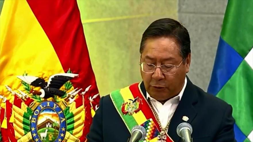 Arce destaca modelo económico de Bolivia y llama a defender la patria