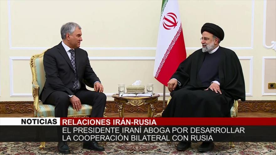 Irán aboga por desarrollar cooperación bilateral con Rusia – Noticiero 19:30