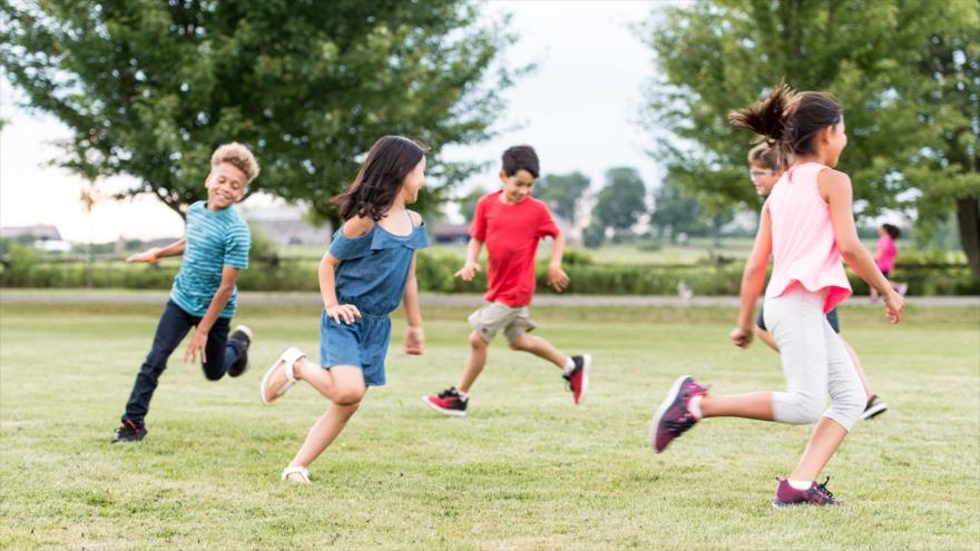 Mayores niveles de actividad física, menor riesgo de infecciones respiratorias en niños.