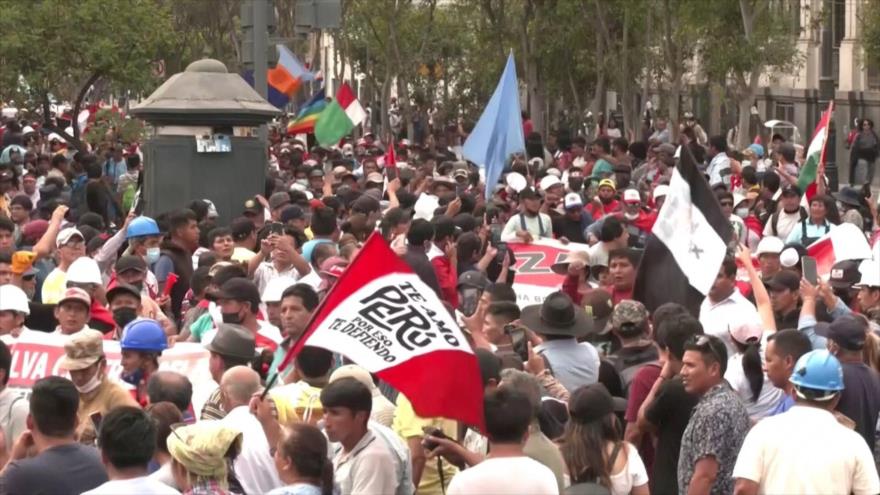 Limeños siguen en las calles en rechazo al Gobierno de Boluarte