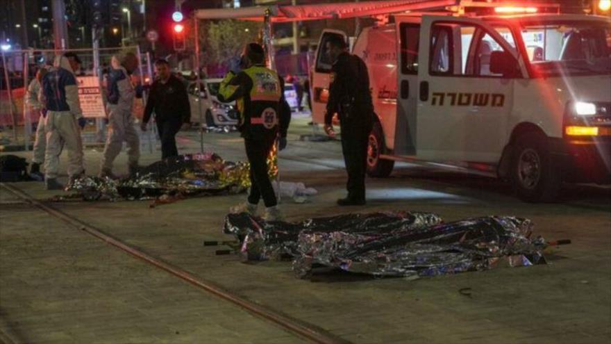 Al menos 7 israelíes muertos en ataque a una sinagoga en Al-Quds