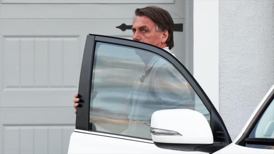 El expresidente brasileño de Jair Bolsonaro en la ciudad de Kissimmee, en Florida (EE.UU.), 22 de enero de 2023.