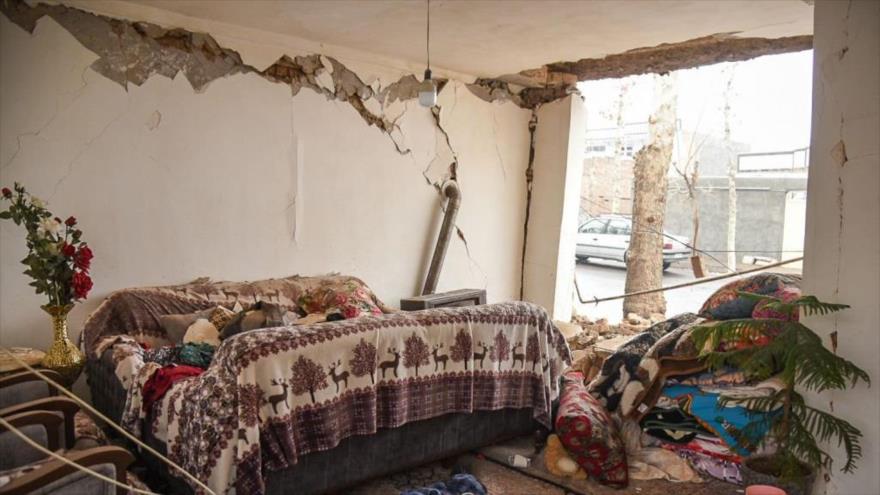 Daños causados por el terremoto en Joy, Irán, 29 de enero de 2023. (Foto: ISNA)