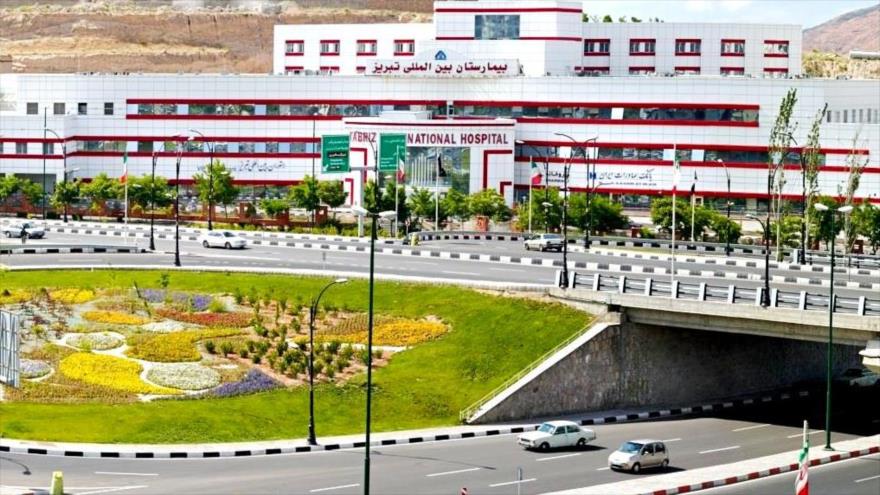 Un hospital internacional en la ciudad noroccidental iraní de Tabriz.