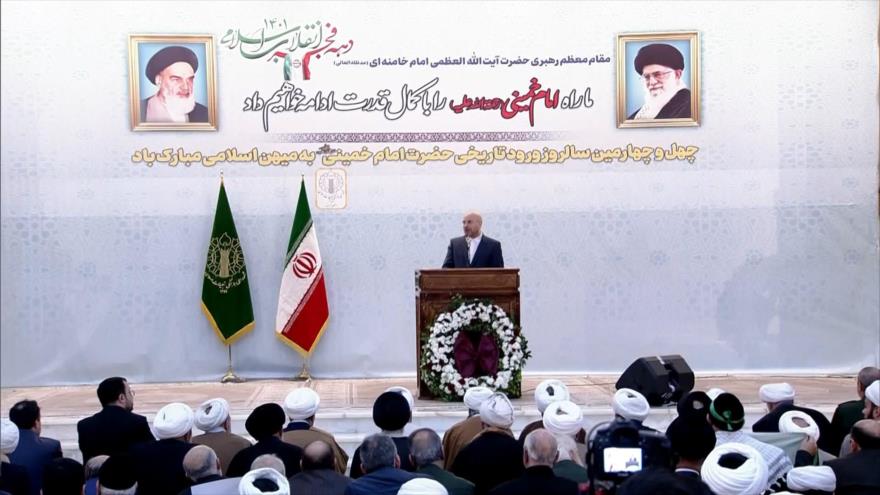 Presidente del Parlamento iraní alaba lealtad del pueblo a Revolución