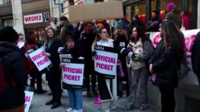 Británicos protestan para exigir aumentos salariales - Noticiero: 19:30