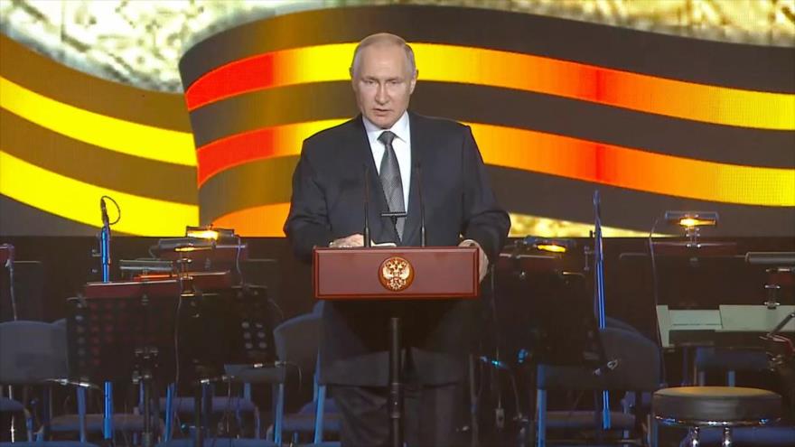 Putin: Rusia, amenazada por tanques alemanes como en II Guerra Mundial | HISPANTV