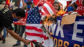 Filipinos protestan por acceso de EEUU a sus bases militares