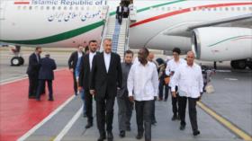 Canciller iraní arriba a La Habana para impulsar lazos Irán-Cuba