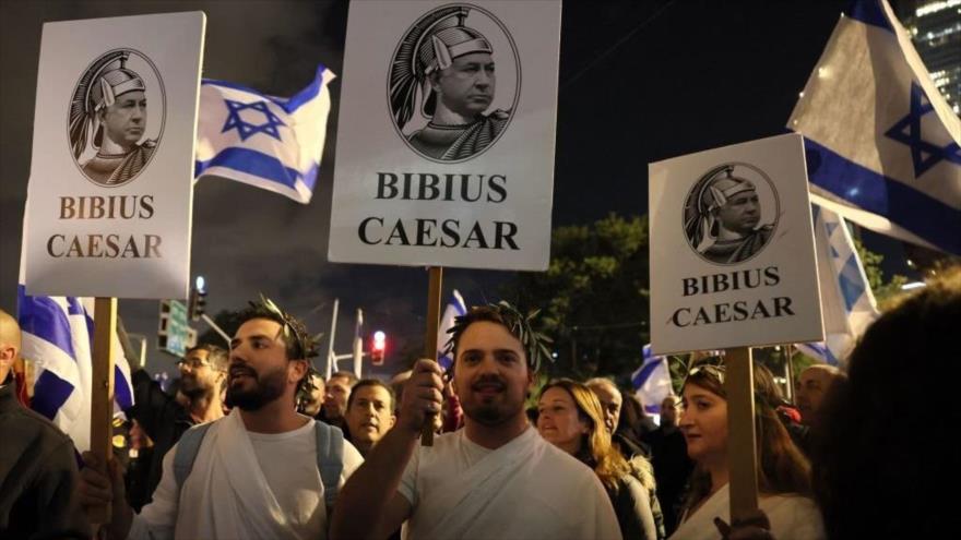 Vídeo: 100 000 israelíes protestan contra Netanyahu y su gabinete | HISPANTV