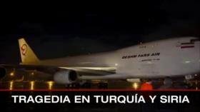 El primer avión iraní cargado con ayuda humanitaria llega a Siria- Noticiero 01:30