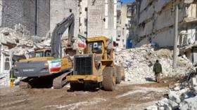 Vídeo: Irán ayuda a damnificados por el terremoto en Alepo, Siria