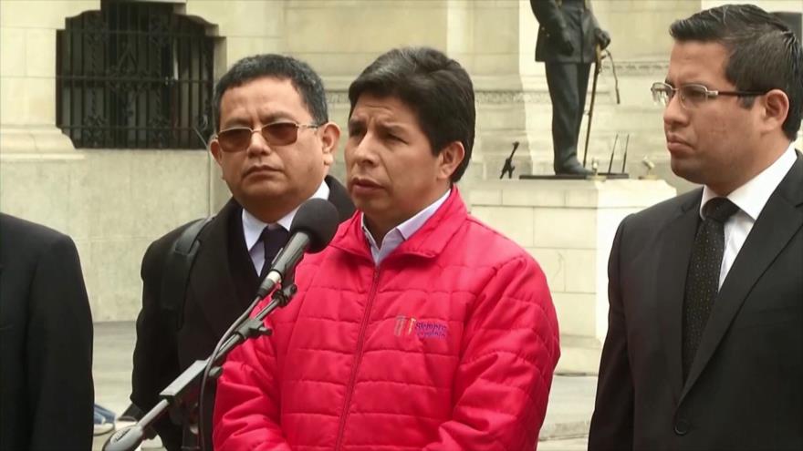 Pedro Castillo tachó de genocida al gobierno interino de Dina Boluarte - Noticiero: 21:30