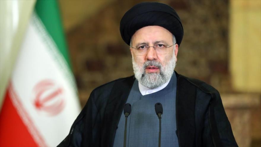 El presidente de Irán, Seyed Ebrahim Raisi.