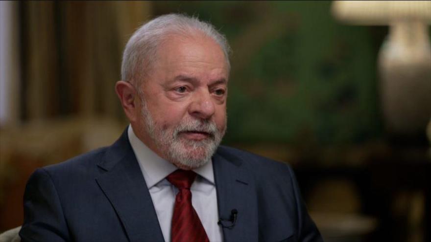 Presidente de Brasil, Luiz Inácio Lula da Silva, en una entrevista concedida a la cadena estadounidense CNN, Washington D.C., EE.UU., 10 febrero de 2023. 