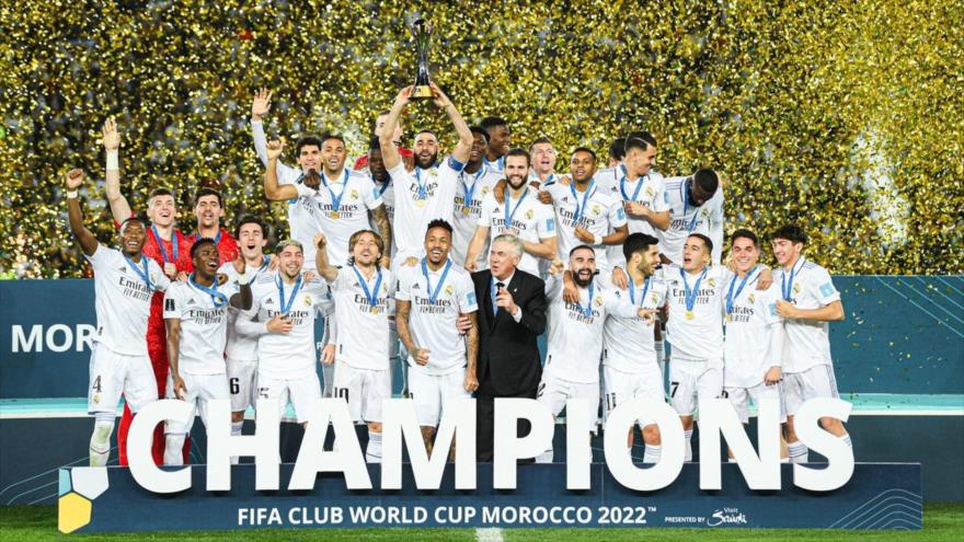 El Real Madrid se proclama campeón del Mundial de Clubes en Rabat, Marruecos, 11 de febrero de 2023.