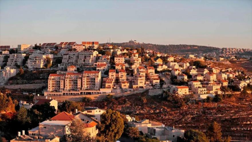 Givat Zeev, un asentamiento israelí cerca de la ciudad palestina de Ramalá en Cisjordania.
