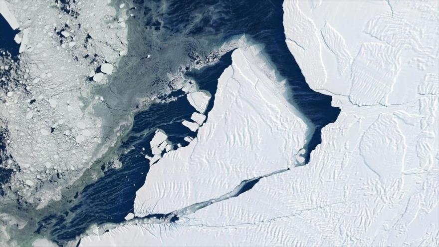El llamado “glaciar del fin del mundo” de la Antártida.