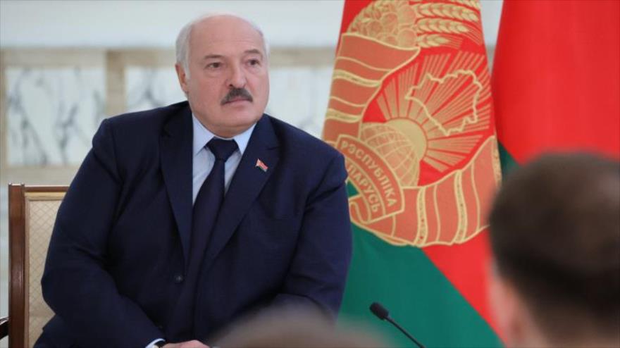 El presidente de Bielorrusia, Alexander Lukashenko. 
