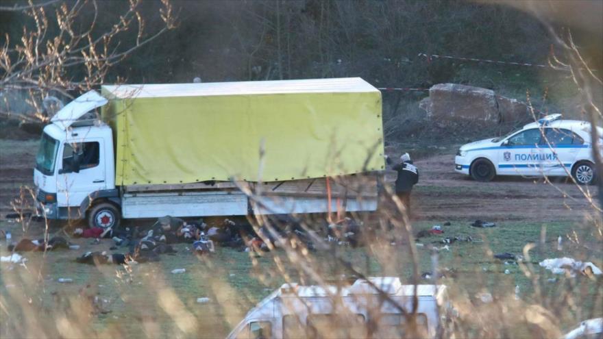 Hallan a 18 migrantes muertos en camión en Bulgaria, incluido un niño | HISPANTV